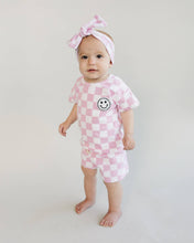 Load image into Gallery viewer, Checkered Shorts Set | Pink
