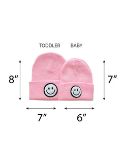 Smiley Baby & Kids' Beanie | Pink