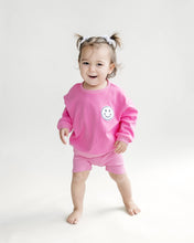 Load image into Gallery viewer, Baby &amp; Kids Biker Shorts Set | Hot Pink
