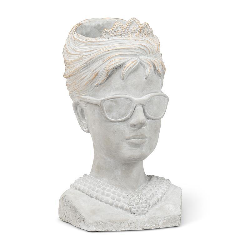 Woman Head Planter