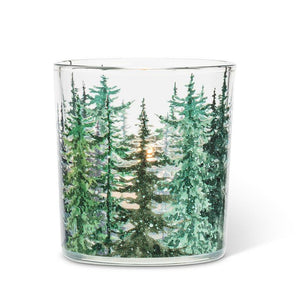 Pine Tree Votive Holder