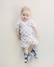 Load image into Gallery viewer, Checkered Shorts Set | Latte
