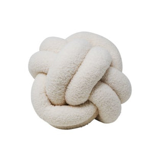 Knot Cushion Soft White