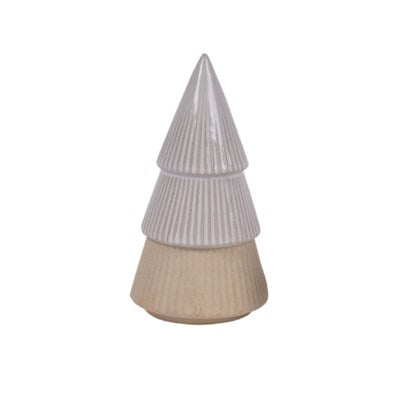 Frosted Stoneware Tree ( 2 sizes )