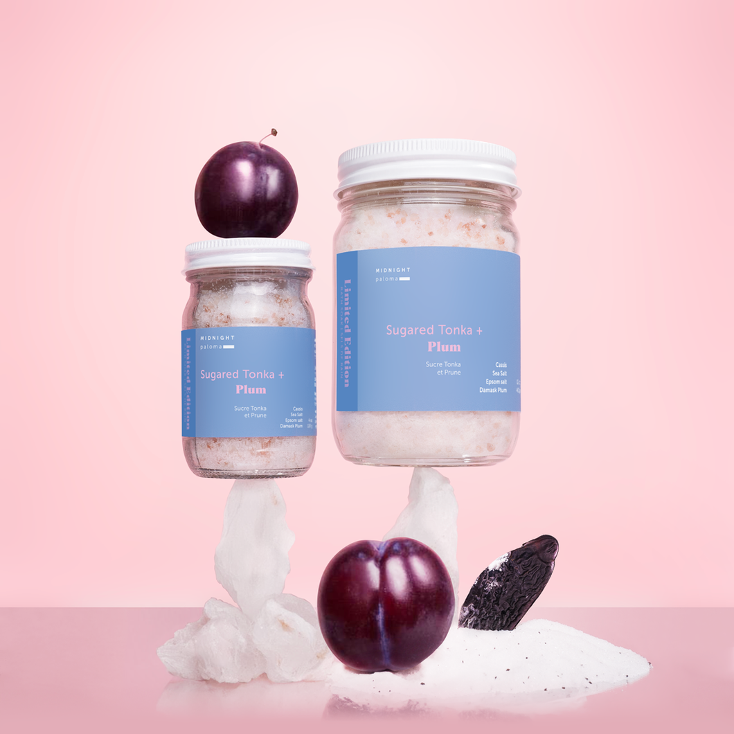 Sugared Tonka + Plum Bath Soak