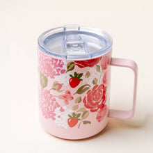 Load image into Gallery viewer, 14 oz Insulated Mug-Rose Garden
