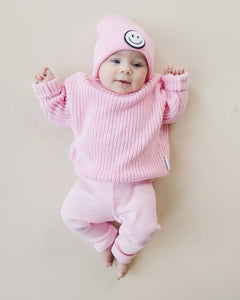 Smiley Baby & Kids' Beanie | Pink