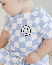 Load image into Gallery viewer, Checkered Shorts Set | Blue
