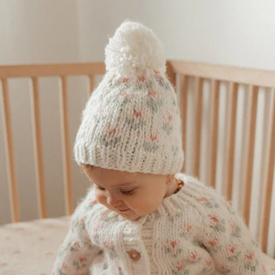 Bitty Blooms Beanie