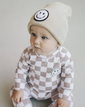 Load image into Gallery viewer, Smiley Baby &amp; Kids Beanie | Beige
