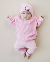 Load image into Gallery viewer, Smiley Baby &amp; Kids&#39; Beanie | Pink
