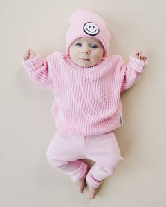 Smiley Baby & Kids' Beanie | Pink