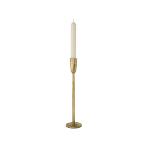 Luna Forged Gold Candlestick