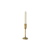 Load image into Gallery viewer, Luna Forged Gold Candlestick
