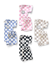 Load image into Gallery viewer, Checkered Shorts Set | Pink
