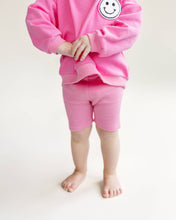 Load image into Gallery viewer, Baby &amp; Kids Biker Shorts Set | Hot Pink
