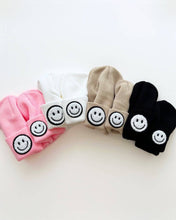 Load image into Gallery viewer, Smiley Baby &amp; Kids Beanie | Beige
