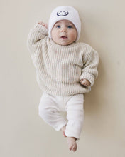 Load image into Gallery viewer, Smiley Baby &amp; Kids&#39; Beanie | White
