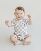 Load image into Gallery viewer, Checkered Shorts Set | Latte
