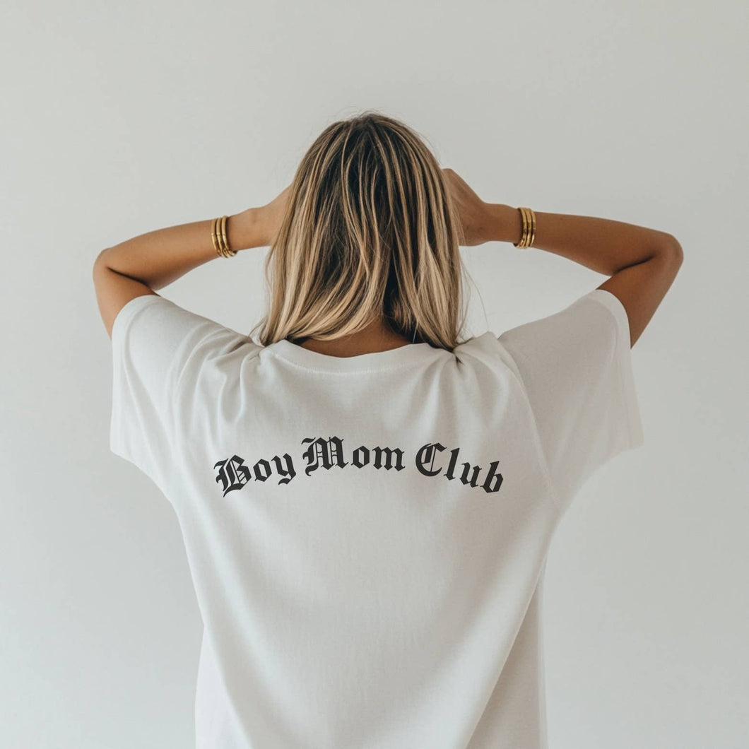 Boy Mom Club Graphic Tee