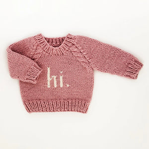 Hi Crewneck Sweater Assorted Colours