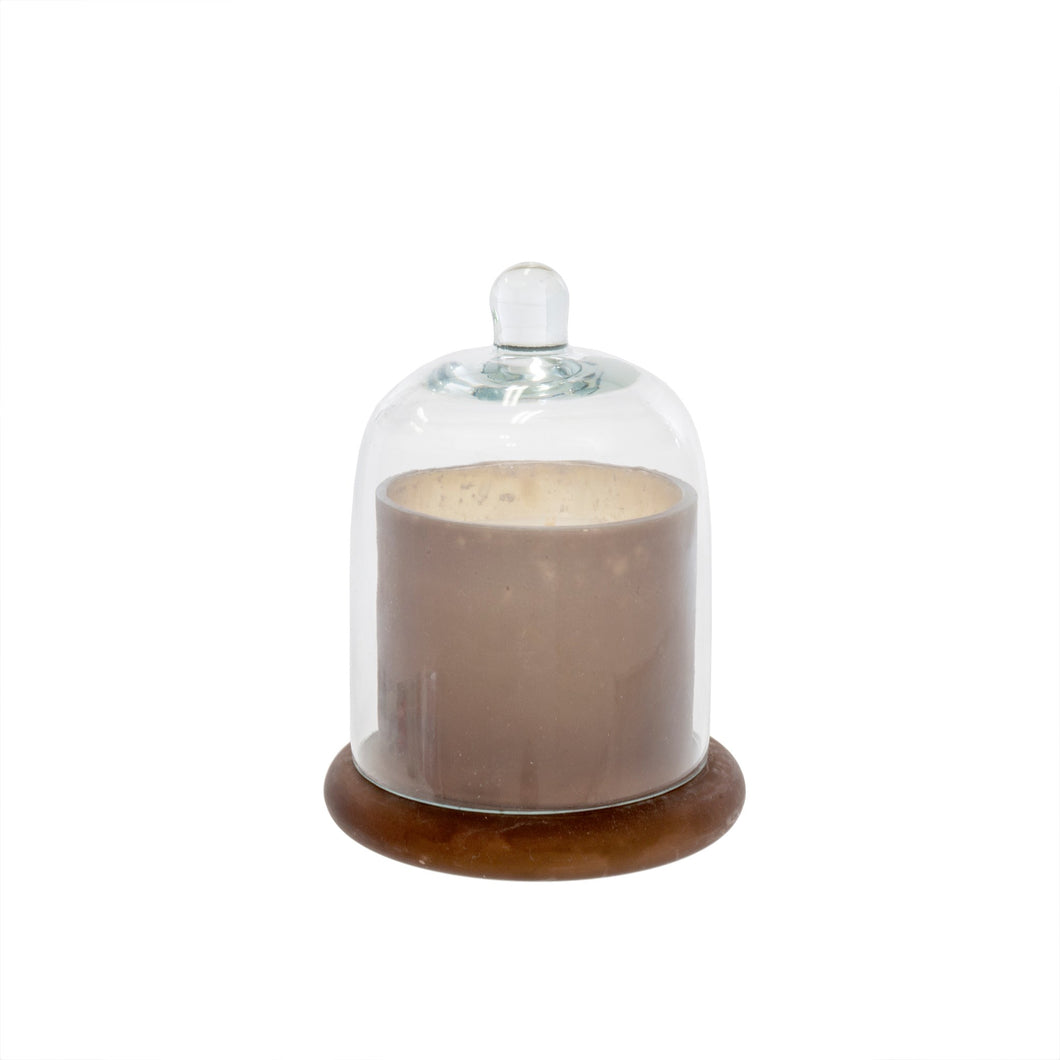 Cloche Candle- Oud Gold