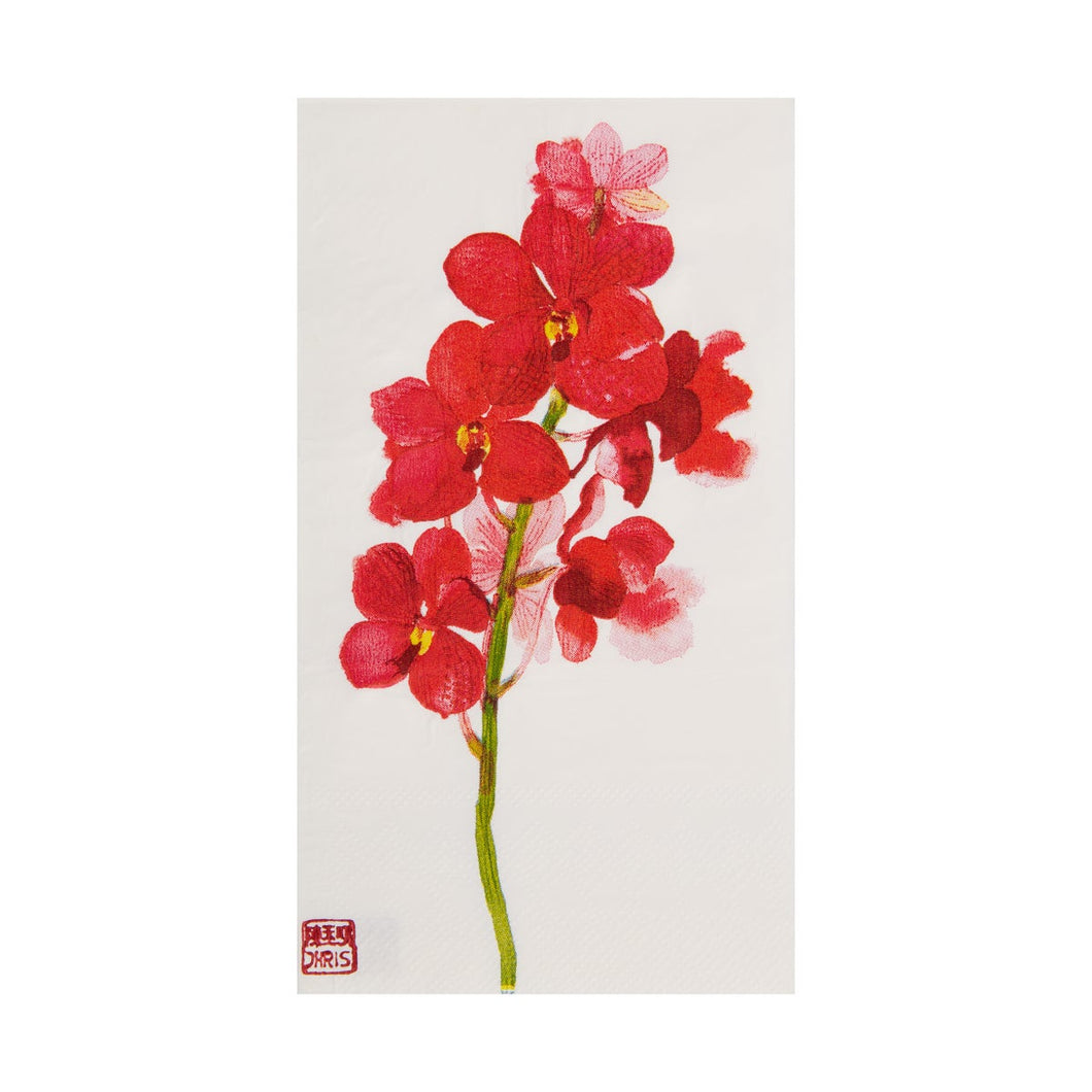 Exotic Orchids Red - Napkins