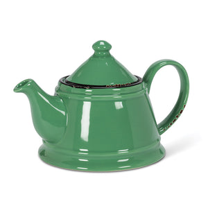 Enamel Look Teapot