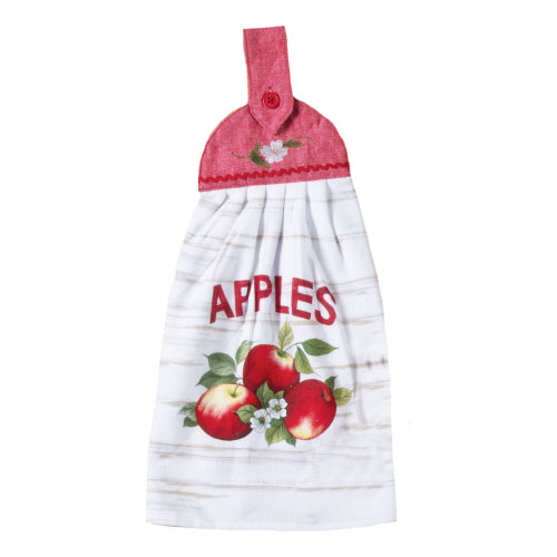 KDD Apple Picking Tie Tea Towel